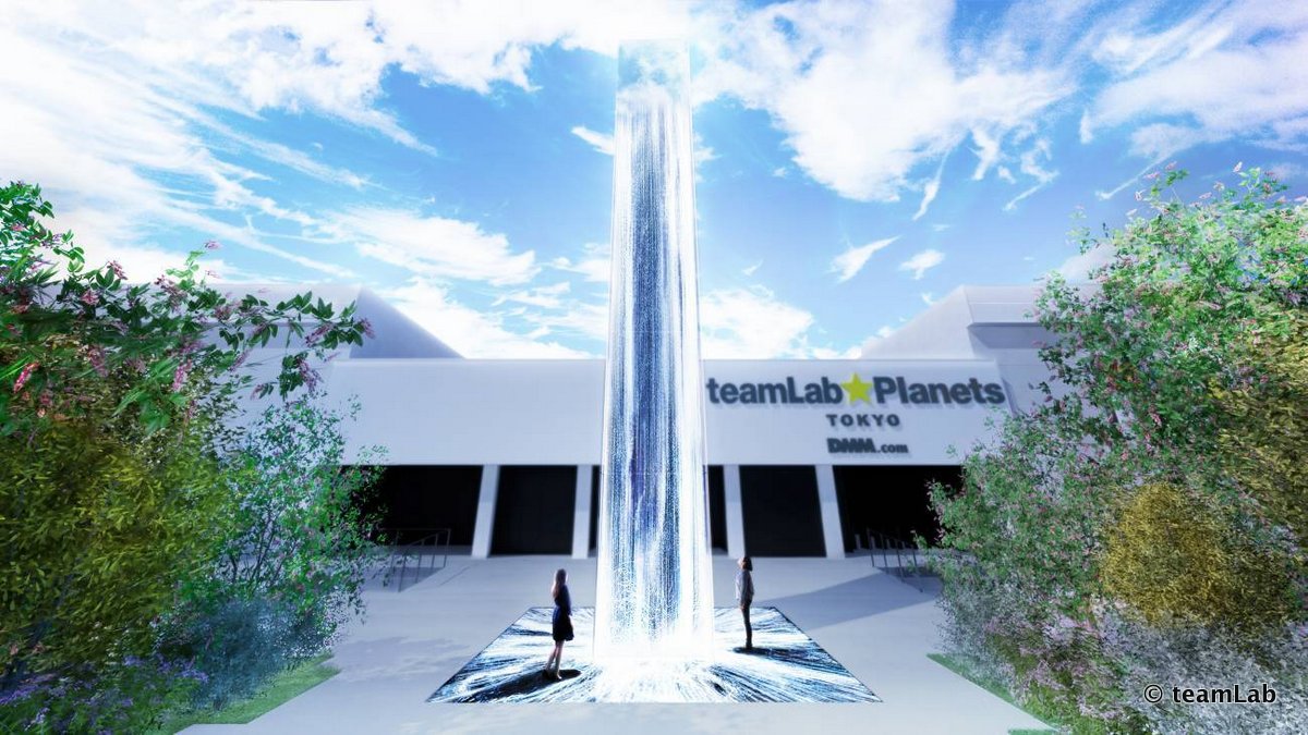 New Outdoor Public Art To Appear at "teamLab Planets" on July 16