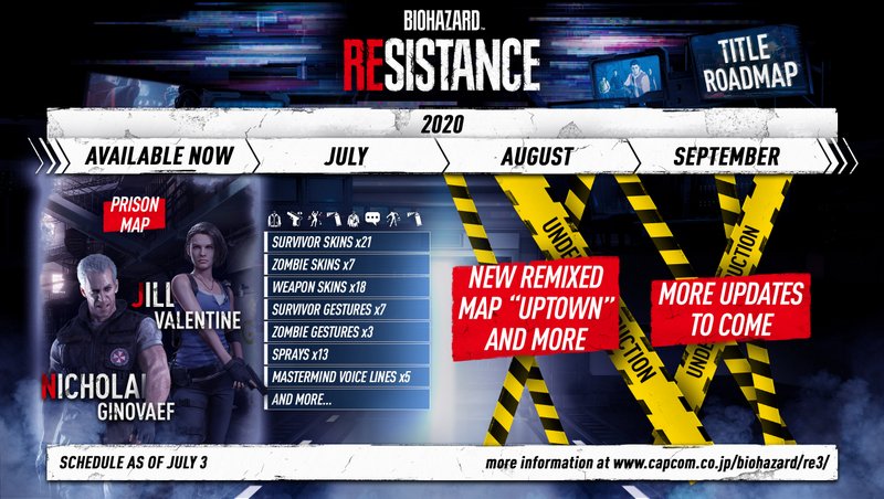 "Bio Hazard Resistance" Update Delivered Today!