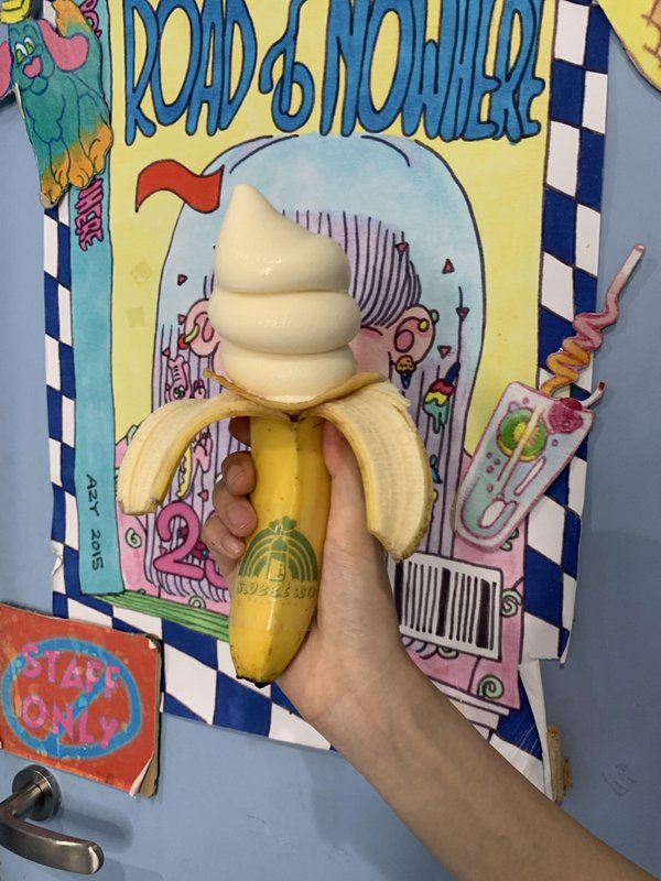 Harajuku SWEETXO Launches Banana Soft Serve