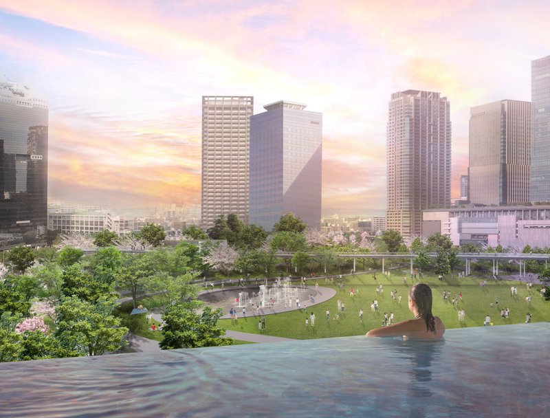 Kansai Largest Urban Spa Will Be Added in Osaka Umekita Phase 2 Project