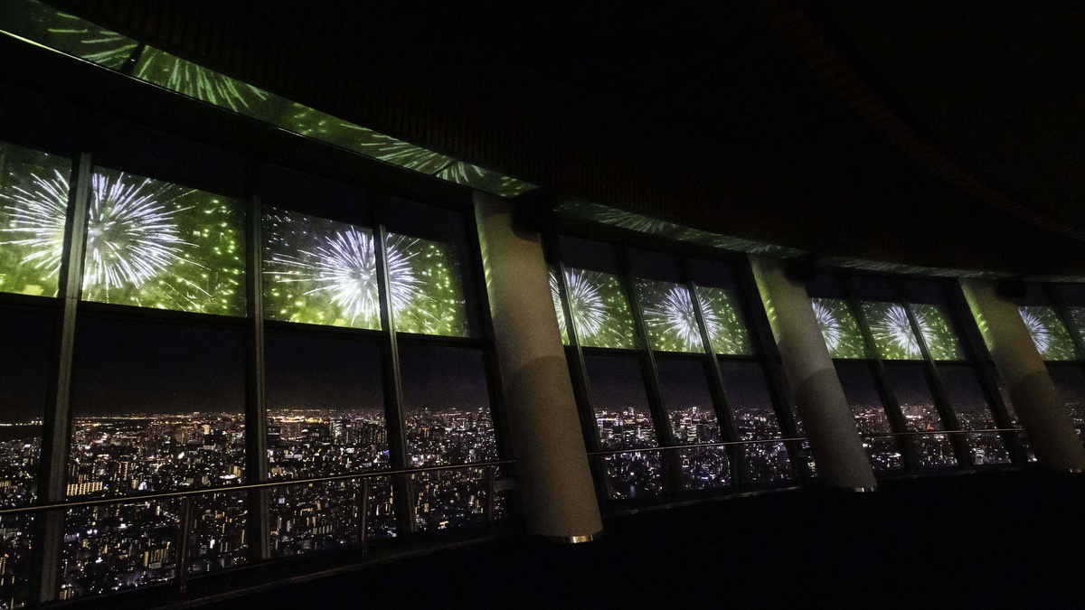 Tokyo Sky Tree Town Virtual Fireworks Starts on July 16