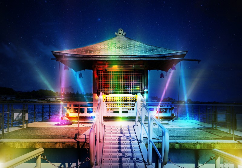 Naked Launches "NAKED Night Walk-Katayamazu Onsen-"