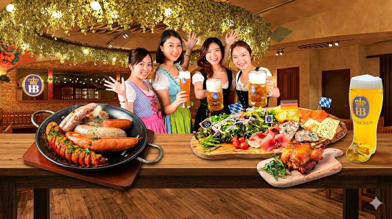 Munich Meets Shinjuku: Authentic German Beer Hall Arrives This April